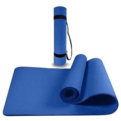 Eco Friendly Non-Slip Exercise & Fitness Imported Yoga Mat for All Type of Yoga, Pilates and Floor Exercises