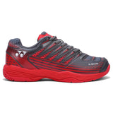 YONEX Tour Dominant 2 Badminton Shoes (Carbon Red) | Ideal for Badminton,Squash,Table Tennis,Volleyball