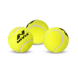 Nivia Green Heavy Weight Rubber Tennis Cricket Ball, Pack of 12 (Yellow)