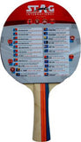 Stag 3 Star Table Tennis Racquet (Multi- Colour, 148 grams)
