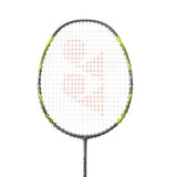 Buy YONEX Arcsaber Seven Play Strung Graphite Badminton Racket with Full Cover (Grey / Yellow) online at lowest price only on sppartos.com.