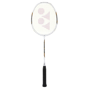 Buy Yonex Arcsaber 71 Light White Graphite Badminton Racket (77 Grams, 30 lbs Tension) online at lowest price only on sppartos.com.