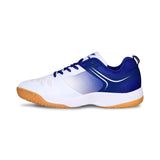 Nivia HY-Court 2.0 Badminton Shoes(White, Blue)