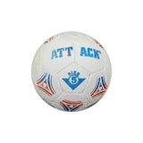 Attack Solid Rubber Hand Stitched Football Standard Size 5 (Multicolor)