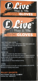 Live Weight Lifting Gloves with 12" Wrist Wrap Support for Workout, Gym, Sports.