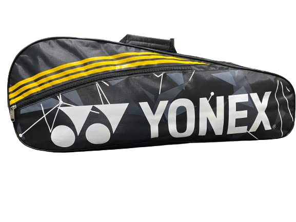 YONEX SUNR 2225 Black/Yellow Badminton Kit Bag