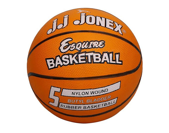 Buy JJ JONEX Basketball Esquire Orange Size NO.5 for adults and boys online at lowest price in India only on sppartos.com