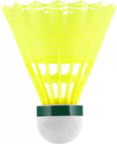 Yonex Mavis 350i Nylon Shuttlecock (Green Cap,Yellow, Made in Taiwan)