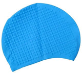 Bubble Swim Cap Waterproof Hair Protection Cap for Long Hair, Comfortable and Flexible for Swimming and Water Sports Women Men Adults Kids