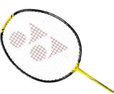 YONEX Carbon Graphite Nanoflare 1000 Play Badminton Racket (4UG5) - Prestrung, Yellow