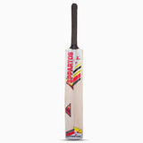 Sppartos New Tuborg Youth Size Kashmir Willow Cricket Bat, Elevate Your Performance, Ideal for Players of All Skill Levels (Red)