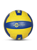 Nivia AIRSTRIKE PU Volleyball (Size: 4, Color : Yellow and Blue)