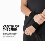 Wrist Sweat Band for Badminton Football Basketball Running & Athletic Sports, Sweat Absorbent Wrist Bands