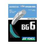 YONEX BG 6 Badminton String for Power & Durability (Assorted Colors)