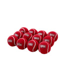 Sixer Cricket Heavy Weight Tennis Balls, Red, Pack of 12