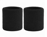 Wrist Sweat Band for Badminton Football Basketball Running & Athletic Sports, Sweat Absorbent Wrist Bands
