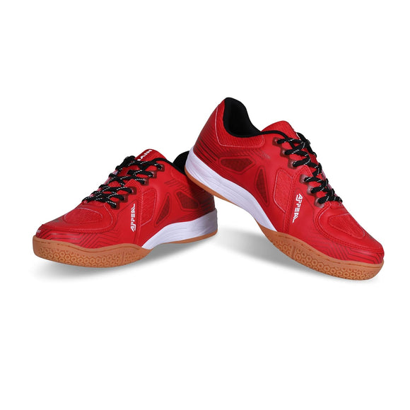 Nivia Appeal 3.0 Badminton Shoes (Crimson Red) at cheapest cost on Sppartos.com.
