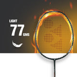 YONEX Graphite Astrox Lite 43I Strung Badminton Racket (Dark Green, 77 Grams, 30 lbs Tension)