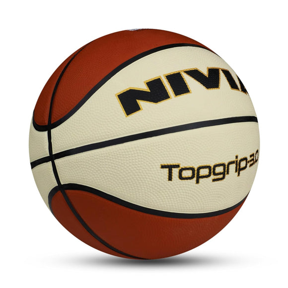 Nivia Top Grip 3.0 Basketball Size: 6 (Color : Brown, Ideal for : Training/Match)