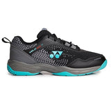 Yonex VELO V100i Badminton Shoes (BLACK VIVID SKY)