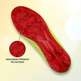 Nivia Carbonite 6.0 Football Shoes for Men (sulphur green)