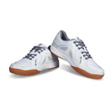 Nivia Appeal 3.0 Badminton Shoes - white/grey