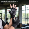 Nivia Scorpion Genuine Leather Gym Gloves for Men & Women, Cross Training & Fitness Gloves with Anti-Slip Padded Palm, Adjustable Wrist Support, Ideal for Weightlifting & Gym Workouts