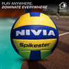 NIVIA Spikester (Encounter) 494 Polypropylene Volleyball, Size - 4 (Multicolour)