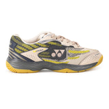 YONEX V200-i Badminton Shoes (SAIL LUNAR ROCK)| Made in India | Ideal for Badminton,Squash,Table Tennis,Volleyball | Non-Marking Sole | TRU Cushion | Ergo Shape | Hexagrip
