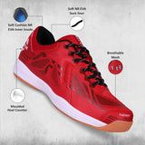 Buy Nivia Appeal 3.0 Badminton Shoes (Crimson Red) Buy at cheapest price on Sppartos.com.
