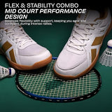 Nivia Mid Court Non Marking Badminton Shoes for Men Designed for Badminton, Volleyball, Squash, Table Tennis, Pickleball