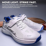 Nivia Crick-1000 2.0 Batting and Bowling Cricket Spike Shoes for Men, Lightweight All-Rounder Spiked Shoes, Reinforced Toe, Cushioned Midsole & High-Traction Outsole for Turf and Hard Pitch Play