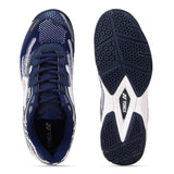 YONEX V200-i Badminton Shoes (INDIGO MARINE WHITE)| Made in India | Ideal for Badminton,Squash,Table Tennis,Volleyball | Non-Marking Sole | TRU Cushion | Ergo Shape | Hexagrip