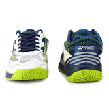 YONEX Velo V200-i Non Marking Badminton Shoes (WHITE DEEP OCEAN)