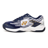 YONEX V200-i Badminton Shoes (INDIGO MARINE WHITE)| Made in India | Ideal for Badminton,Squash,Table Tennis,Volleyball | Non-Marking Sole | TRU Cushion | Ergo Shape | Hexagrip