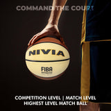 Nivia Top Grip 3.0 Basketball Size: 6 (Color : Brown, Ideal for : Training/Match)