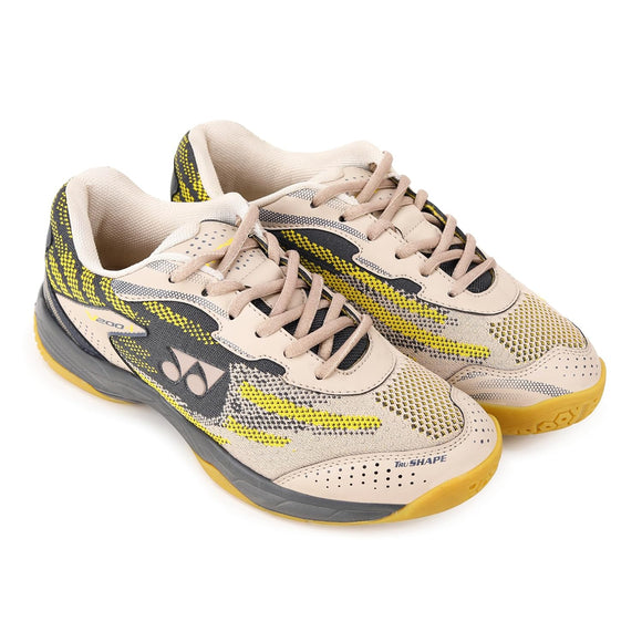 YONEX V200-i Badminton Shoes (SAIL LUNAR ROCK)| Made in India | Ideal for Badminton,Squash,Table Tennis,Volleyball | Non-Marking Sole | TRU Cushion | Ergo Shape | Hexagrip