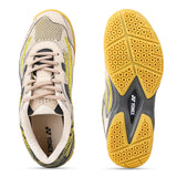 YONEX V200-i Badminton Shoes (SAIL LUNAR ROCK)| Made in India | Ideal for Badminton,Squash,Table Tennis,Volleyball | Non-Marking Sole | TRU Cushion | Ergo Shape | Hexagrip