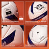 Nivia Dominator 3.0 Football, Match Ball, 32 Panels, Durable & Soft PU Leather, Butyl Fabric Wounded Bladder, FIFA Basic, to Play on Both Natural and Artificial Grass (Size - 5, Multicolor)