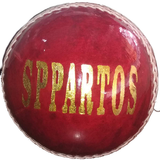 Sppartos Yorker Cricket Leather Ball 2pc
