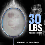 Buy now Yonex Muscle Power 33 (MP 33) G4 - 80g, 30 lbs Tension Badminton Racquet online at lowest price only on sppartos.com