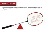 Yonex Nanoray 6000 I G4-2U Badminton Racket (Black/Red)