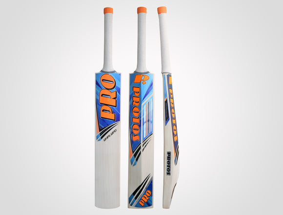 Protos Whirlwind English Willow Cricket Bat, Short Handle (Full Size)