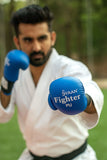 Svaan Fighter Karate Gloves Lightweight Padding for Beginner Players Martial Art Gloves (Blue)