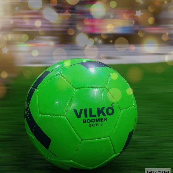 Vilko Boomer PVC Football Size 5 (Panel 32, Machine Stitched)
