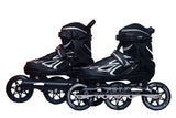 Buy Sterling Shield Adjustable Inline Skate // Inliners With 100 mm 3-PU Speedy Wheels Tri-Skates online at lowest price only on sppartos.com.
