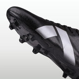 Nivia Carbonite 8.0 Football Stud for Men (Solid Black Shoes)