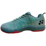 YONEX Blaze 5i Badminton Shoes | (Mist Blue, Hibiscus)
