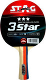 Stag 3 Star Table Tennis Racquet (Multi- Colour, 148 grams)