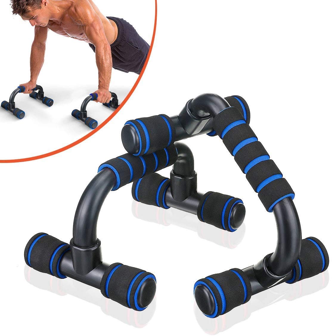 TPE Material Push Up Bars Push Up Grips – TPE & Foam Handles For Better ...